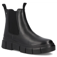 Leather ankle boots Filippo DBT7264/25 BK black