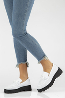 Leather shoes Filippo DP3910/22 WH white