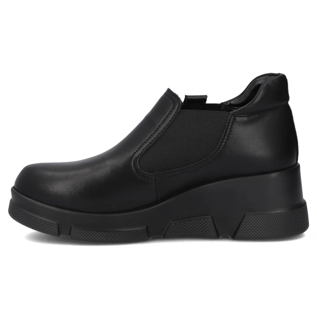 Leather ankle boots Filippo DBT7164/25 BK black