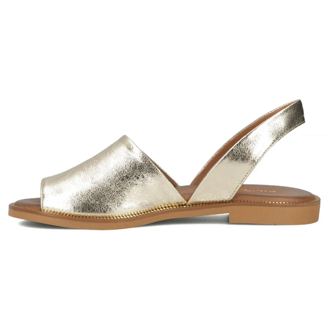 Leather sandals Filippo 40327 gold