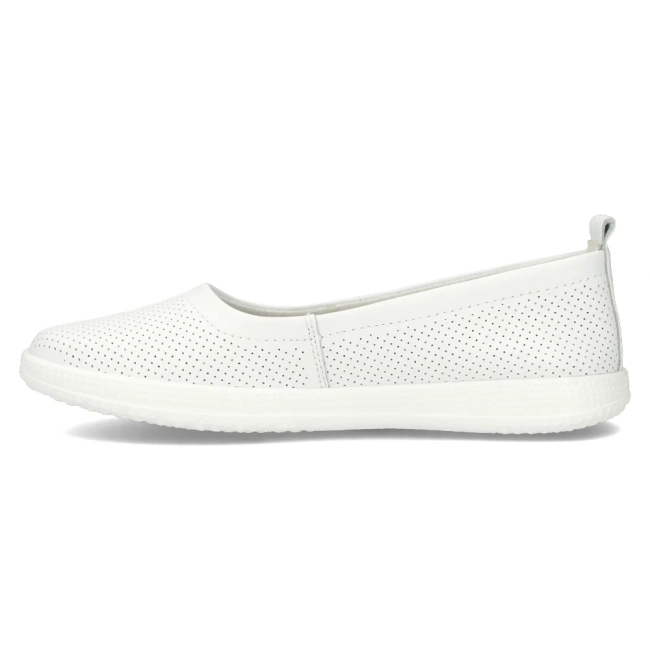 Leather shoes Filippo DP6023/24 WH white