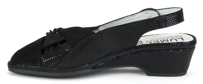 Sandały Lumel Guant 004X/4372/01/06 Nadine 22 - Black 518/108
