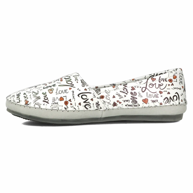 Leather shoes Filippo DP031/24 WH MLT white