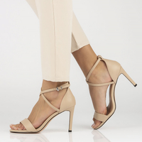 Leather sandals Filippo DS4649/23 BE beige