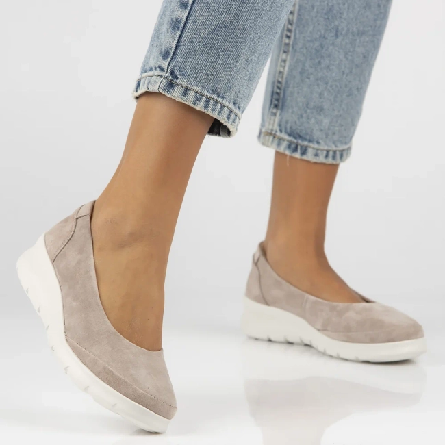 Leather shoes Filippo DP6768/25 BE beige