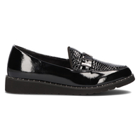 Leather loafers Filippo DP1515/21 BK L black
