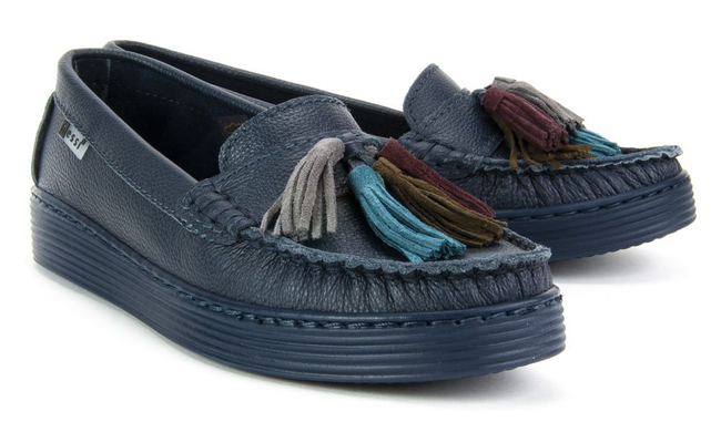 Nessi Moccasins 18309 Garnet 411