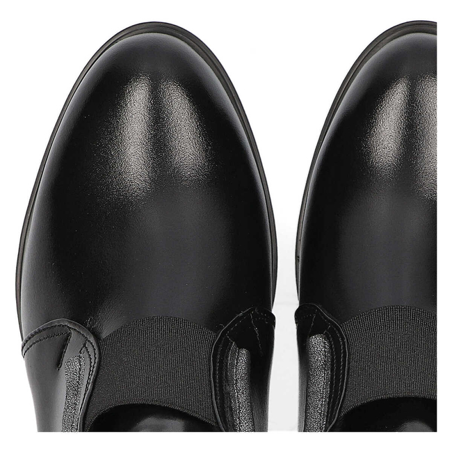 Leather boots Filippo 103/S black face