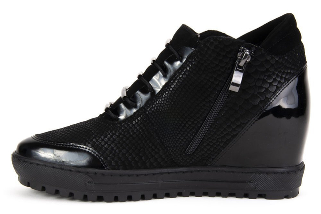 Sneakers Exbut 75-3880-B57/121/136-1G Black lacquer