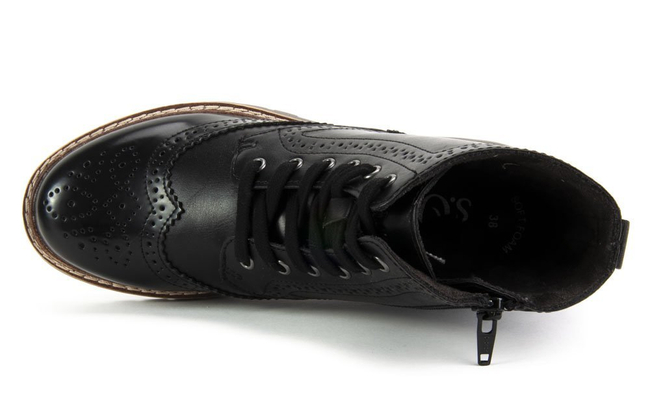 Botki sOliver 5-25465-21 098 Black Comb