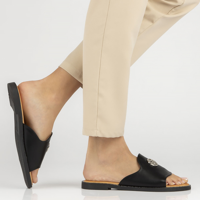 Slippers Filippo DK3668/23 BK black