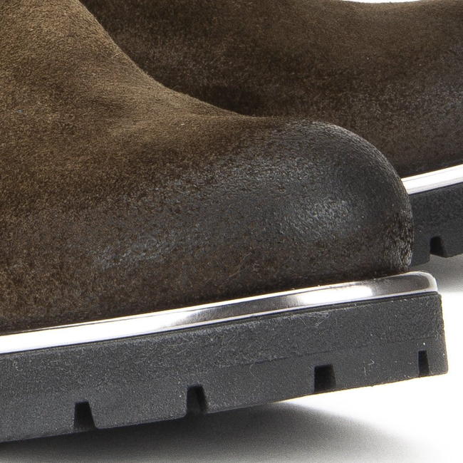 Botki Simen 1597A Oliwka Welur