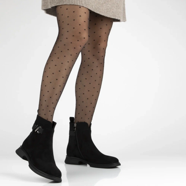 Botki Filippo DBT7351/25 BK czarne