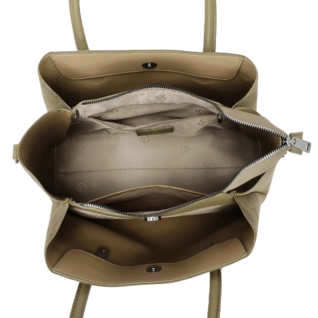 Beige handbag Mada