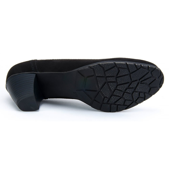 Czółenka Soft Line 8-22465-20 001 Black