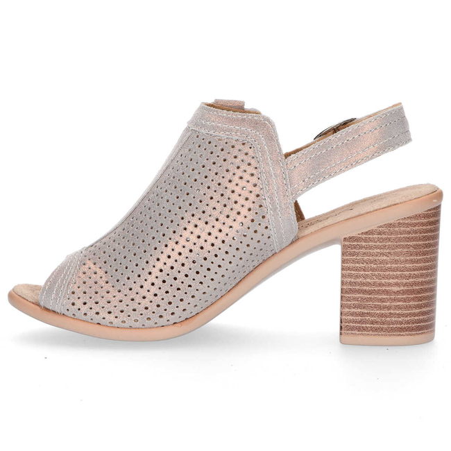 Leather Sandals Filippo DS757/20 GO gold