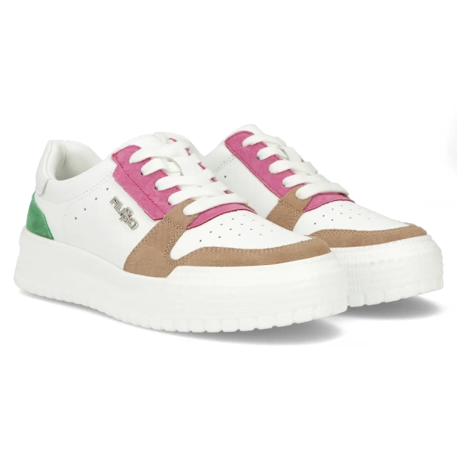 Leather shoes Filippo DP6111/24 WH FH white