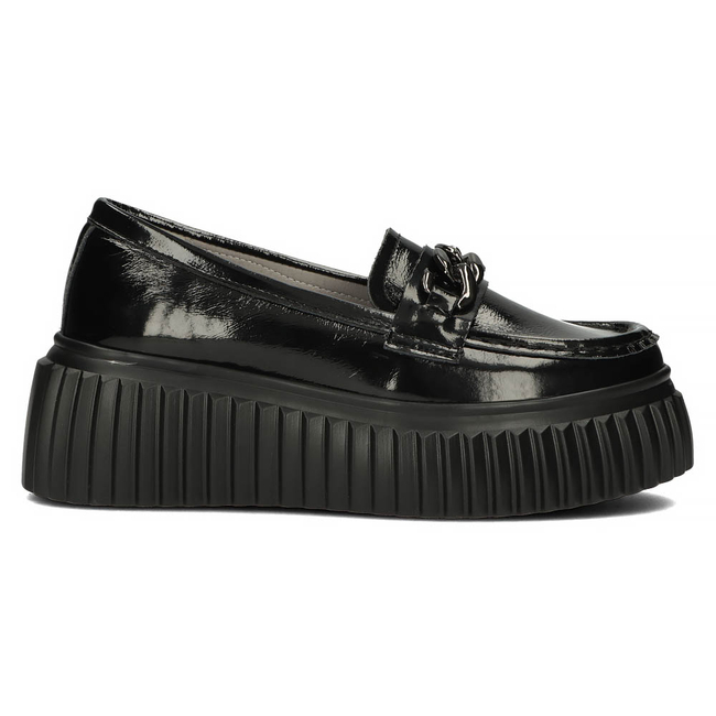 Leather shoes Filippo DP4450/23 BK L black