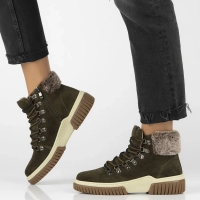 Skórzane trzewiki Filippo DBT6489/24 KH khaki