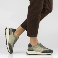 Leather sneakers Filippo DP7733/26 KH khaki