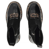 Leather ankle boots Filippo DBT8134/26 BK black