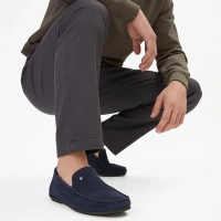 Leather loafers Filippo MP923/26 BL Blue