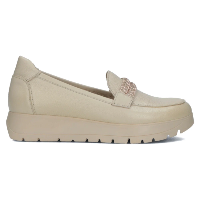 Leather shoes Filippo 20141 beige