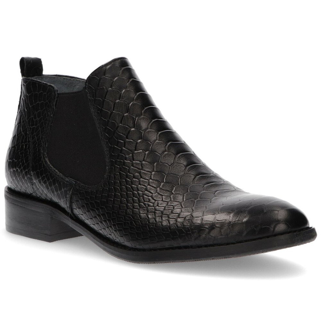 Botki Filippo 811 Czarny Croko