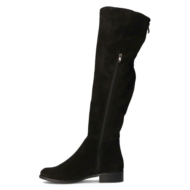 Leather boots Filippo 4062-001-02-5 black velor