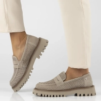 Leather shoes Filippo DP6796/25 BE beige