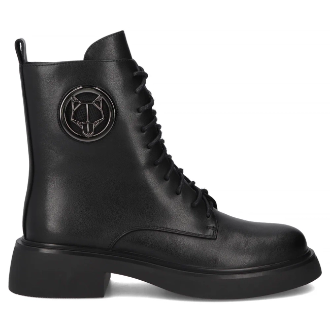 Leather ankle boots Filippo DBT6408/25 BK black