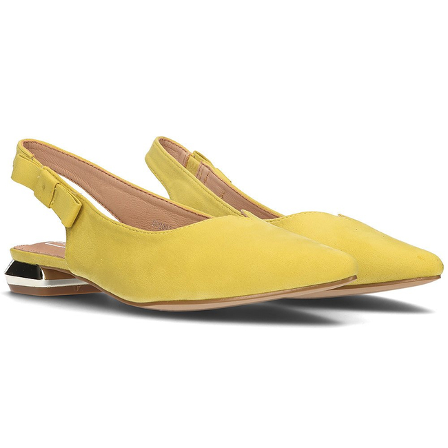 Heeled shoes FILIPPO DP2092/21 YL yellow