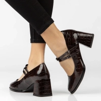 Leather shoes Filippo DP8161/26 BR brown