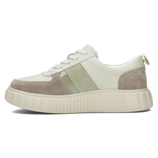 Leather sneakers Filippo DP6121/24 BE beige
