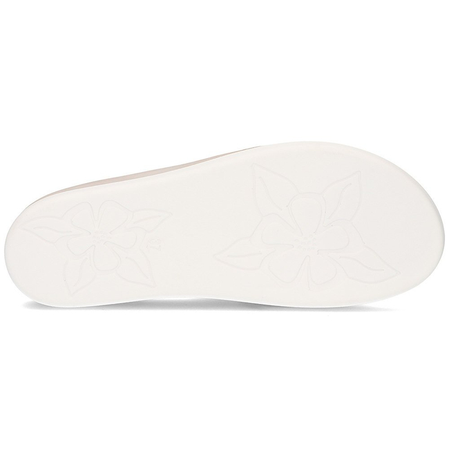 Leather flip-flops Filippo 105 beige