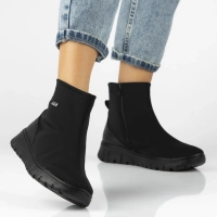 Botki Rieker N1352-00 czarne