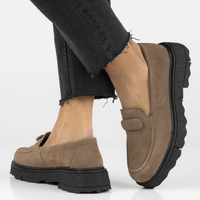 Leather shoes Filippo DP4546/23 BR brown