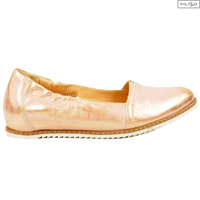 Baleriny EKSBUT 25-3876-f71-1g róż/biały lico 8023241