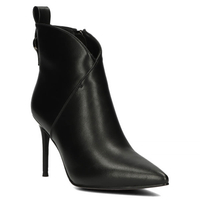 Botki na słupku Filippo DBT4071/22 BK czarne