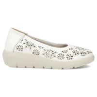 Leather shoes Filippo DP7695/26 WH white