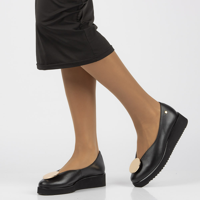 Leather shoes Filippo 05315B black