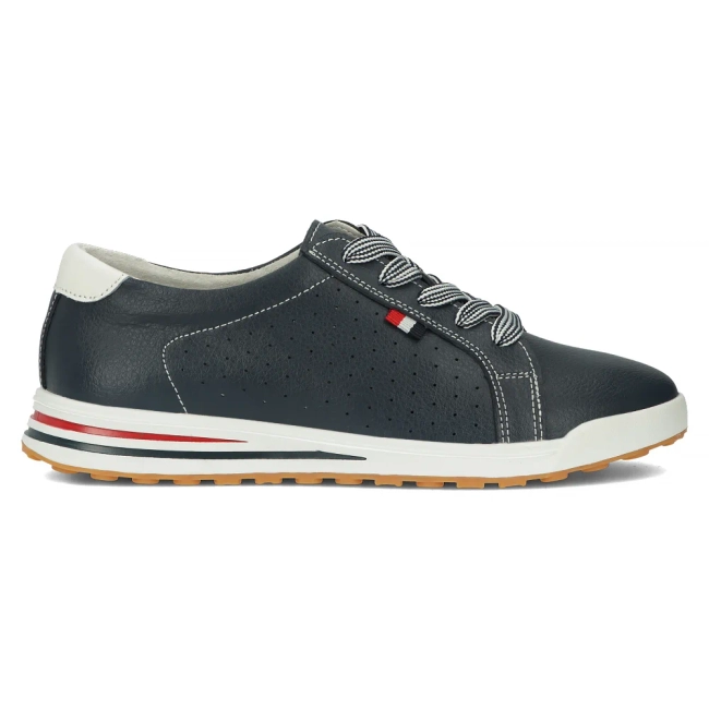 Leather shoes Filippo DP3509/24 NV navy