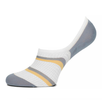 Skarpety damskie Yousda biało-niebiesko-żółte