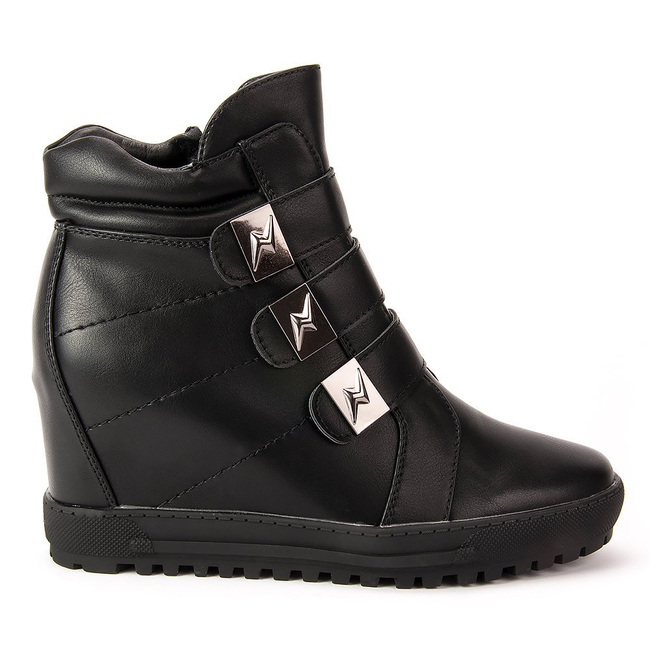 Botki FILIPPO DBT350/17 BK Czarne