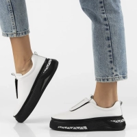 Leather shoes Filippo DP7286/25 WH white