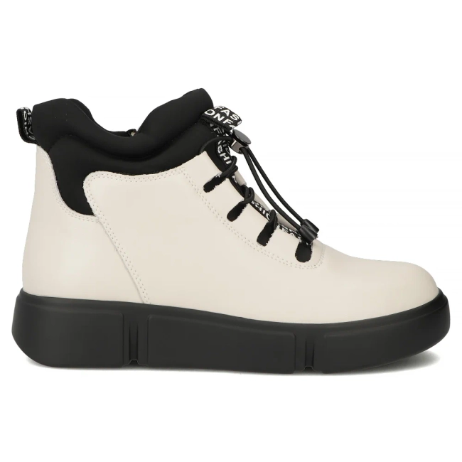 Leather ankle boots Filippo DBT6532/25 BE beige