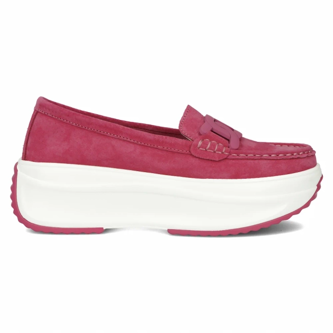 Leather shoes Filippo DP6132/24 FH pink