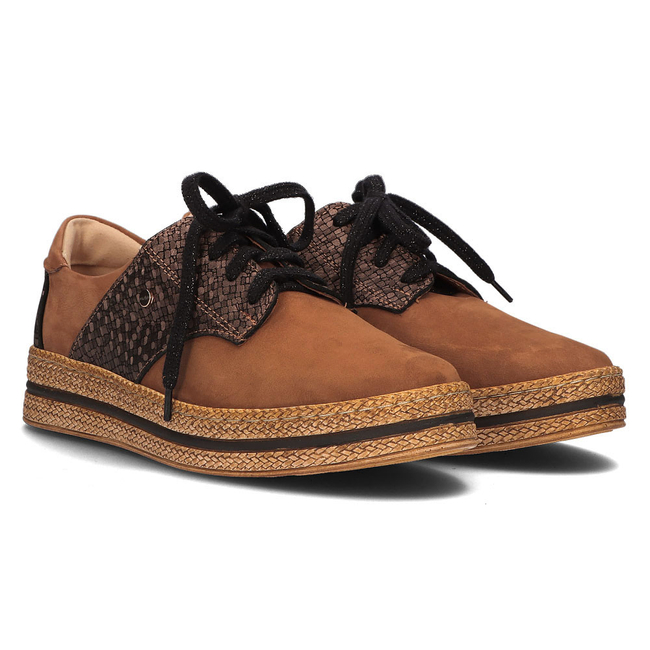 Leather shoes Filippo 10123 brown