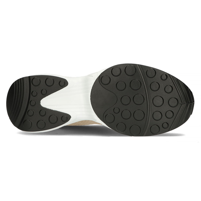 Leather Sneakers Filippo DP3655/22 BE beżowe