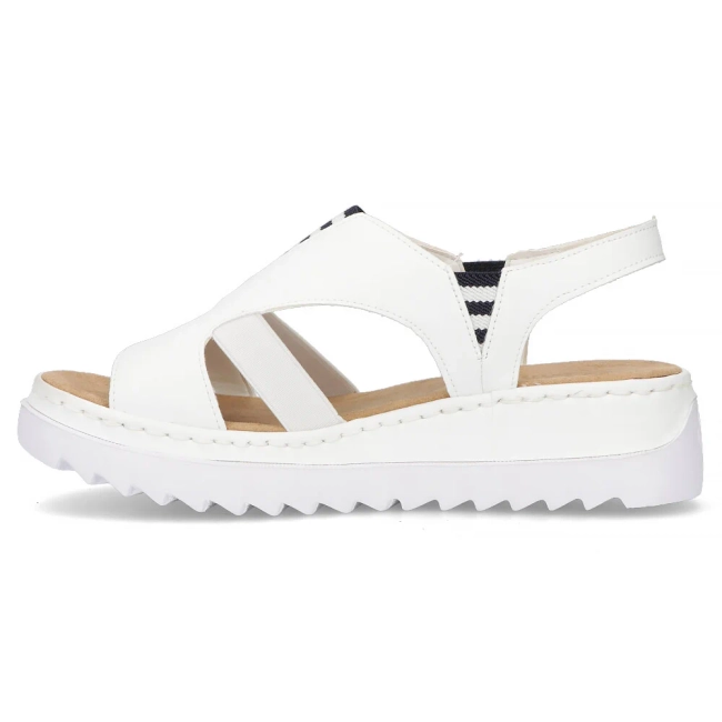 Sandals Rieker V44Y5-80 white
